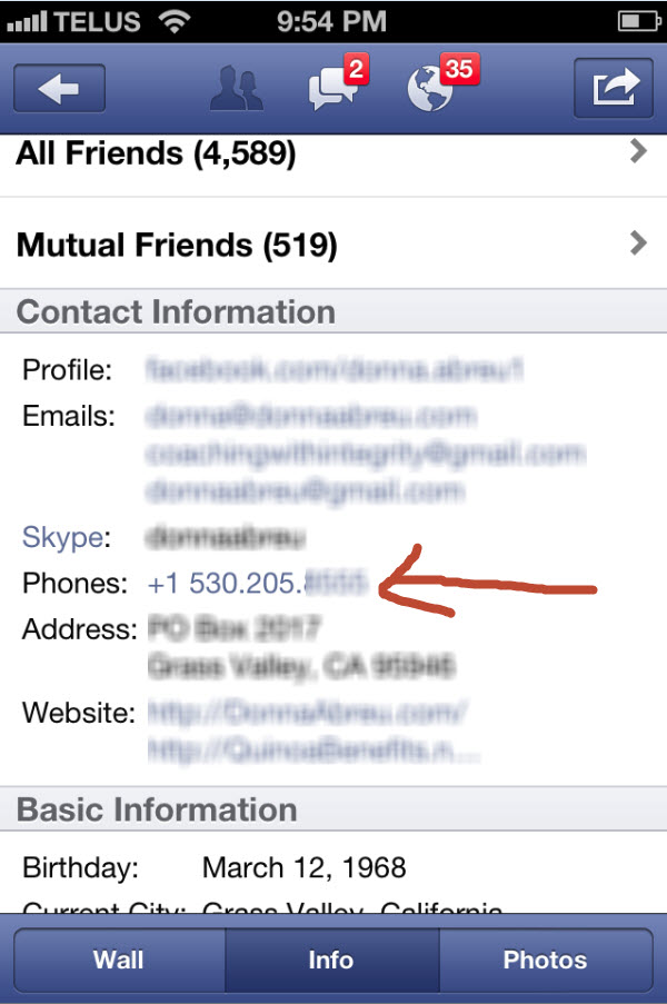 How To Get Facebook Contact Sync on iphone‏