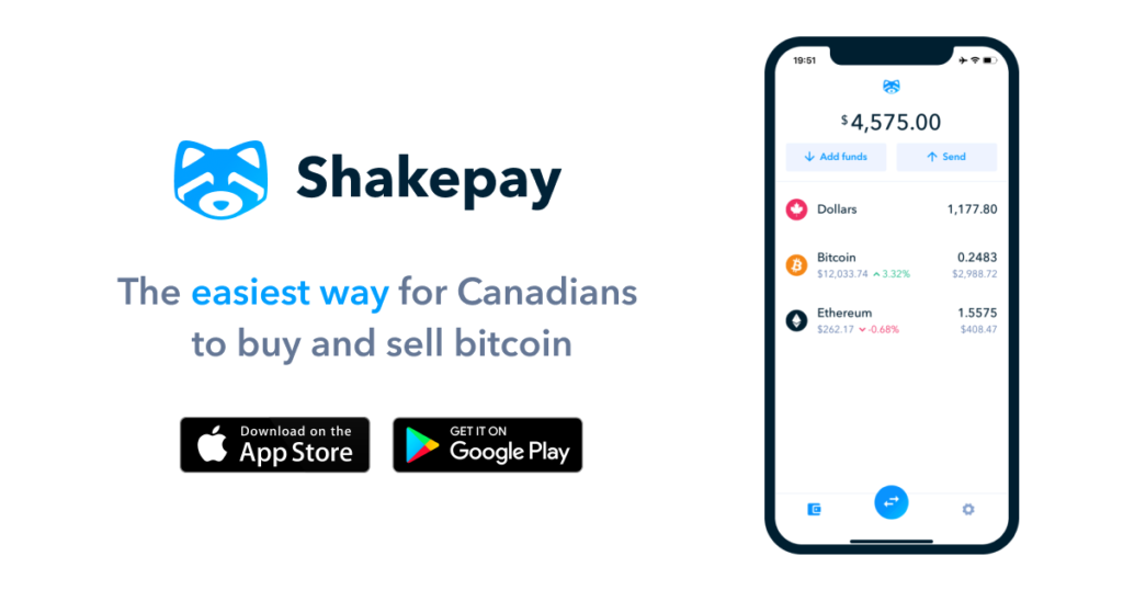 shakepay best place to buy bitcoin in canada